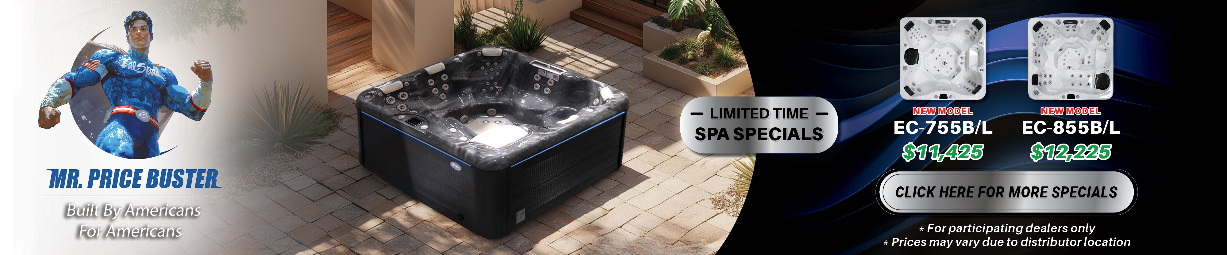 Calspas hot tub being used in a family setting - Laguna Niguel